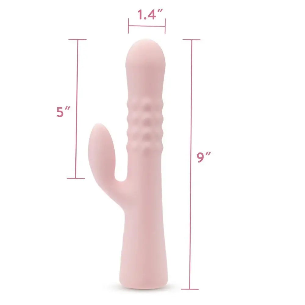 Jaymie 9.25" Dual Stimulation Rabbit Vibrator - Rolik®