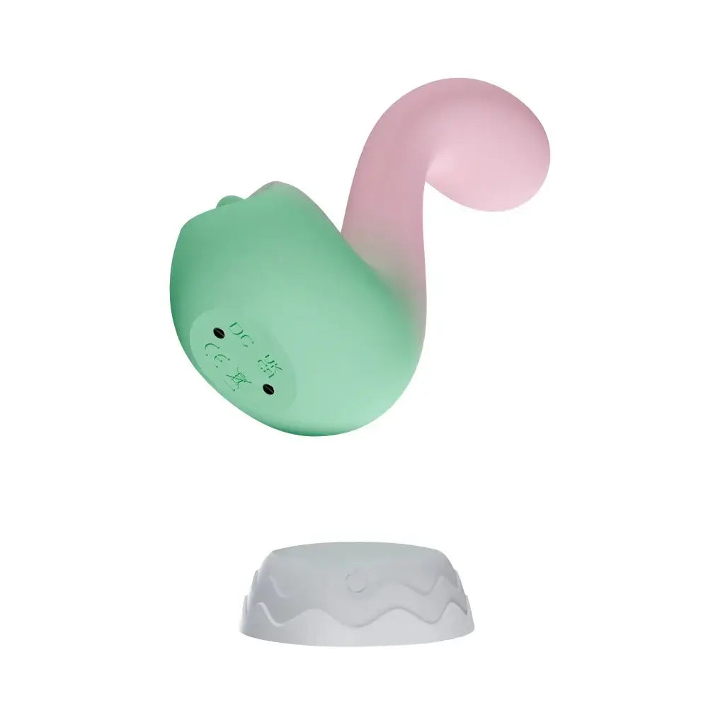 Blush Novelties® Play With Me Melody Dual Vibrator With G-Spot & Tongue-Fluttering Clitoral Stimulation - Rolik®