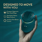 Blush Novelties® Riana Clitoral Stimulator with AutoRub™ Technology Teal