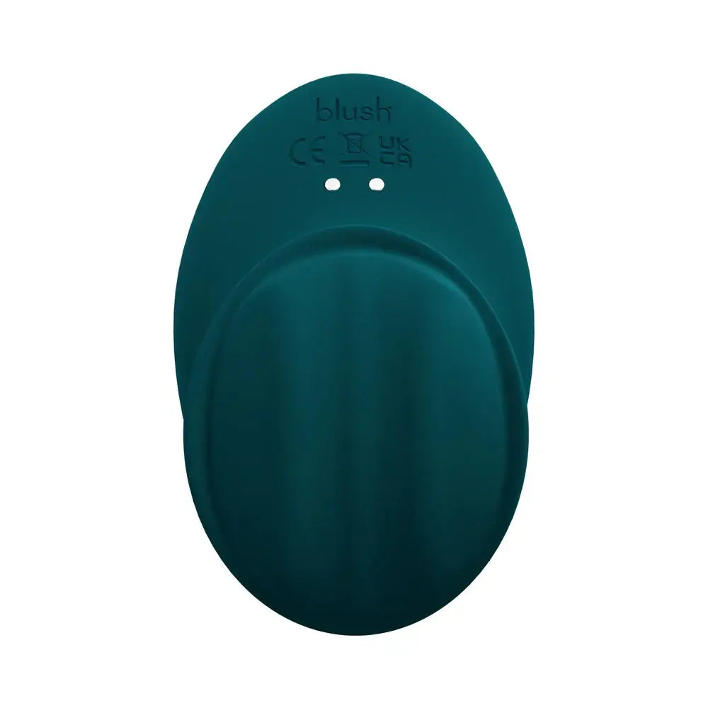 Blush Novelties® Riana Clitoral Stimulator with AutoRub™ Technology Teal