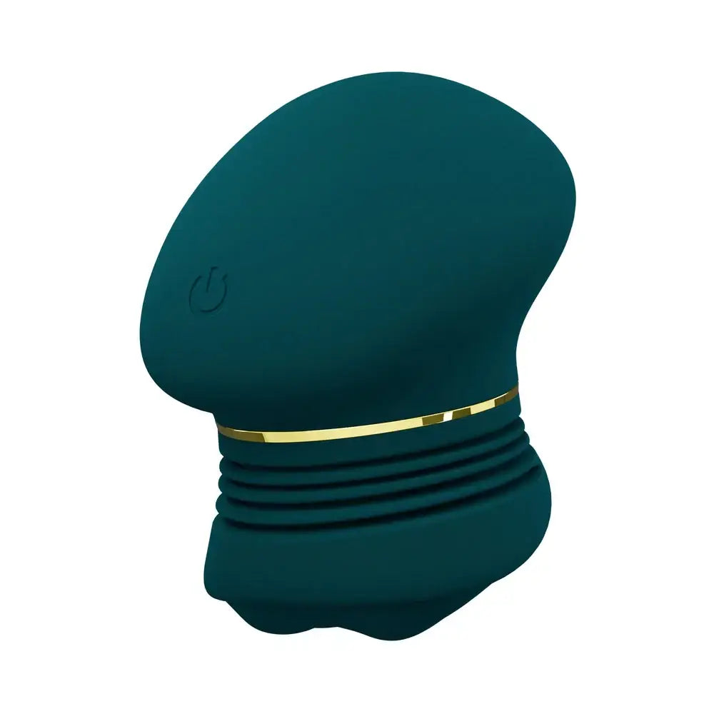 Blush Novelties® Riana Clitoral Stimulator with AutoRub™ Technology Teal