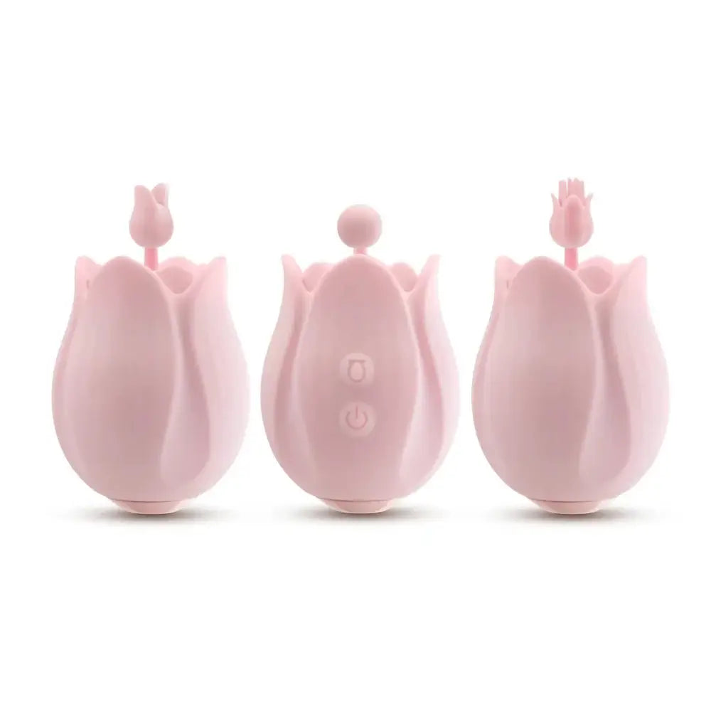 Play With Me Romantic Rose Massager - Rolik®