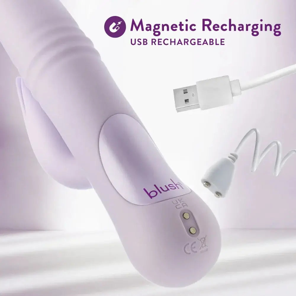Rylee 9.25" Dual Stimulation Rabbit Vibrator - Rolik®