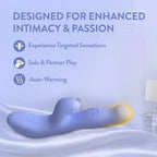 Lilac Simone Tapping Rabbit Vibrator