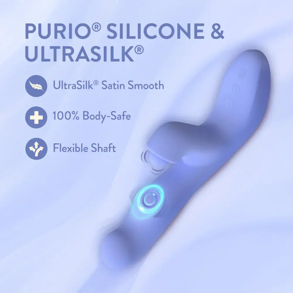 Lilac Simone Tapping Rabbit Vibrator