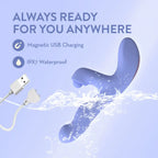 Lilac Simone Tapping Rabbit Vibrator