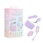 Blush Novelties® Play With Me Snapstar 4 Piece Vibrator Set Lavender