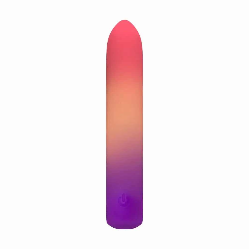 Blush Novelties® Play with Me Sunset Passion 6’’ Bullet Vibrator Multicolor