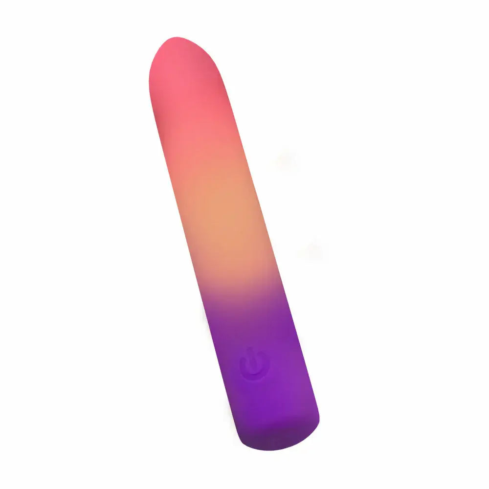 Blush Novelties® Play with Me Sunset Passion 6’’ Bullet Vibrator Multicolor