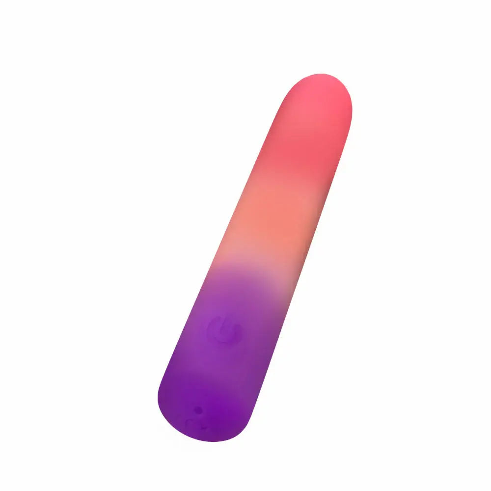 Blush Novelties® Play with Me Sunset Passion 6’’ Bullet Vibrator Multicolor