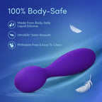 Blush Novelties® Sexy Things Velvet High Wand Vibrator Purple