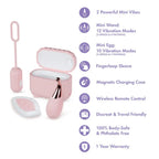 Blush Novelties® Play With Me Wanderlust 4 Piece Vibrator Set - Rolik®