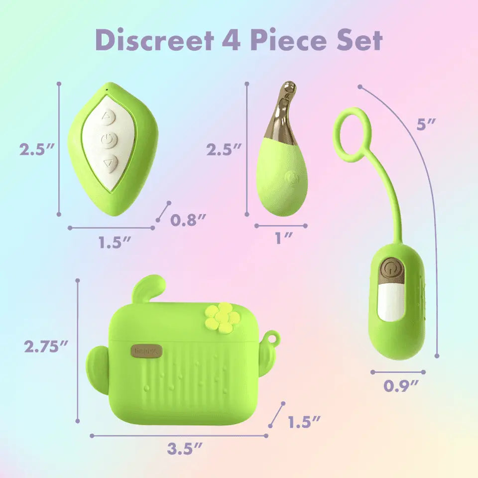 Play With Me Blooming Bliss Mini Vibrator Set - Rolik®