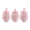 Blush Novelties® | Play With Me Romantic Rose Vibrator, 3 Rosebud Heads & 10 Modes Pink