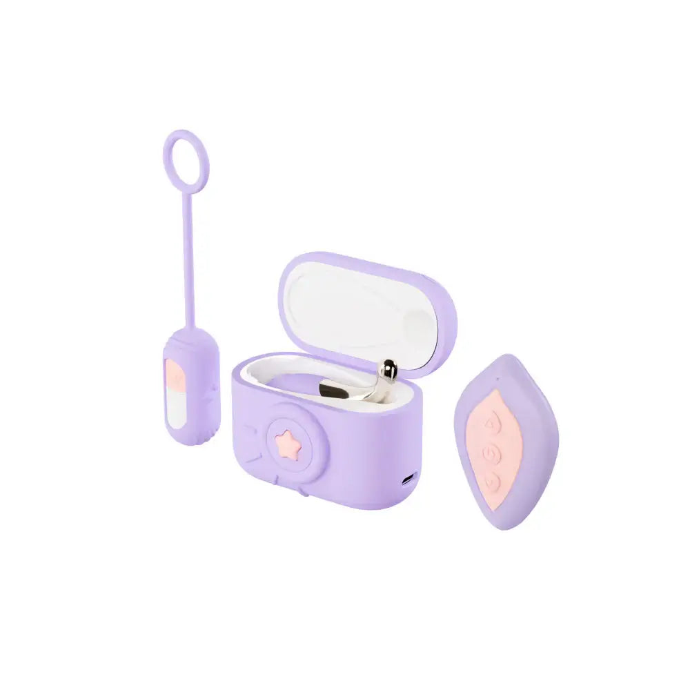 Blush Novelties® Play With Me Snapstar 4 Piece Vibrator Set Lavender