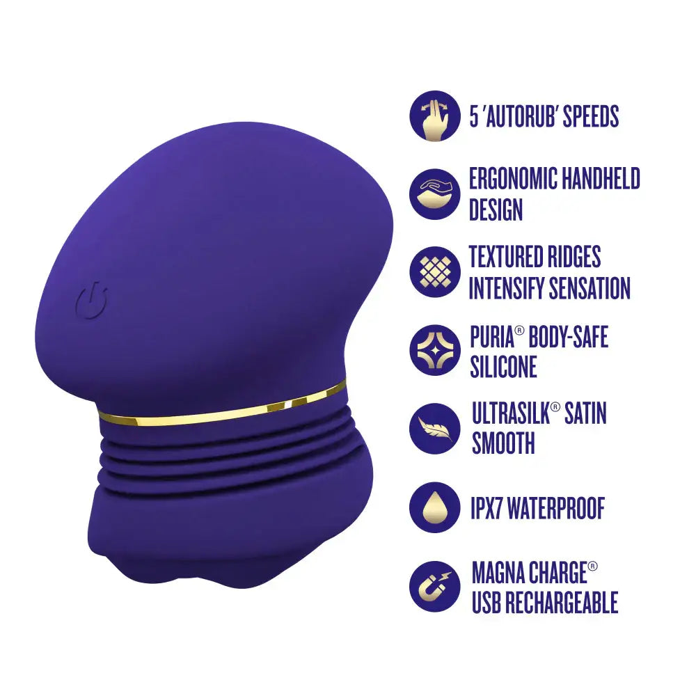 Blush Novelties® Riana Clitoral Stimulator - AutoRub Technology 10 Modes Puria Silicone
