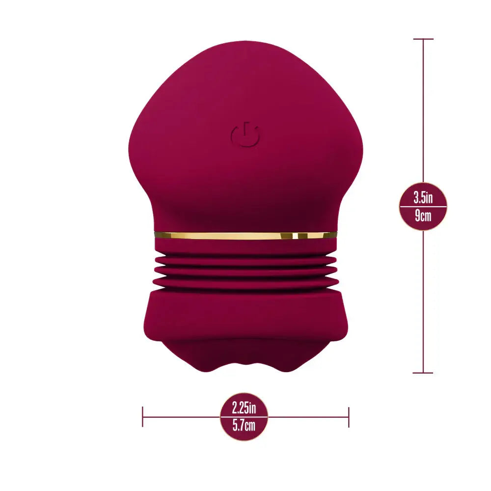 Blush Novelties® Riana Clitoral Stimulator - AutoRub Technology 10 Modes Puria Silicone