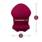 Blush Novelties® Riana Clitoral Stimulator - AutoRub Technology 10 Modes Puria Silicone