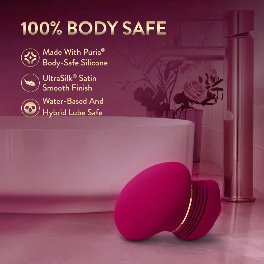 Blush Novelties® Riana Clitoral Stimulator - AutoRub Technology 10 Modes Puria Silicone