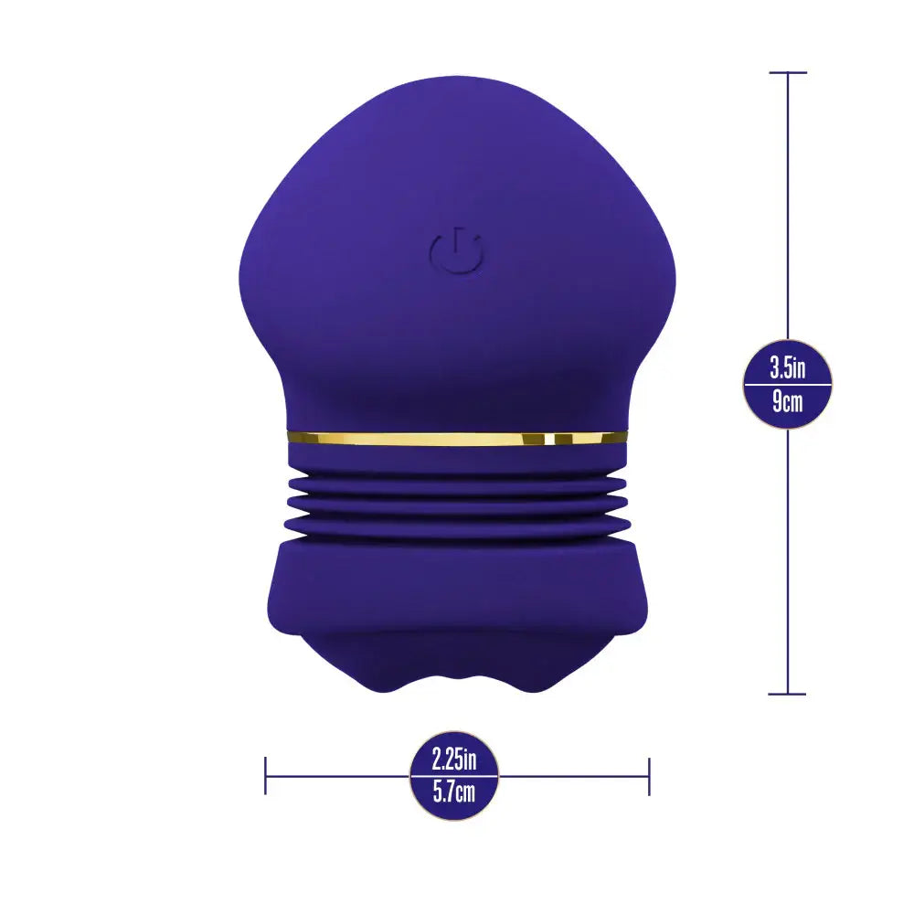 Blush Novelties® Riana Clitoral Stimulator - AutoRub Technology 10 Modes Puria Silicone