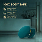 Blush Novelties® Riana Clitoral Stimulator with AutoRub™ Technology Teal