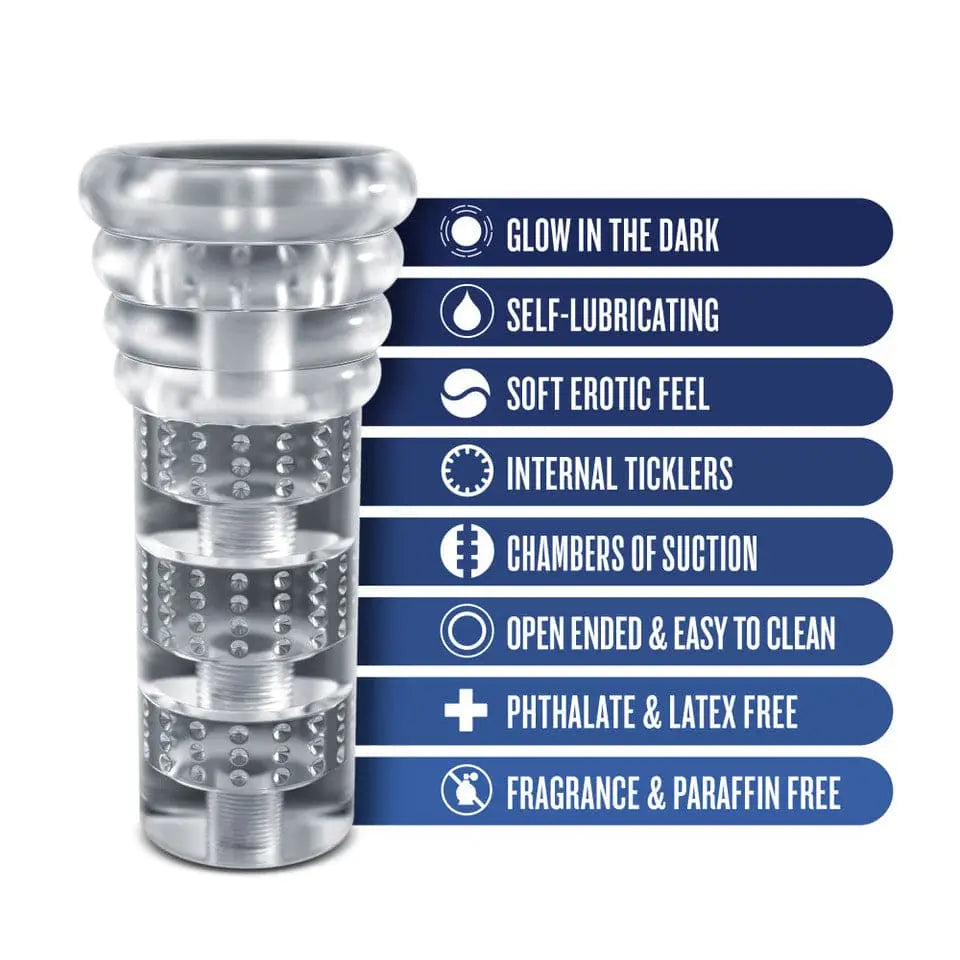RIZE! Luz Glow in the Dark Self - Lubricating Stroker - Rolik®