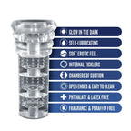 RIZE! Luz Glow in the Dark Self - Lubricating Stroker - Rolik®