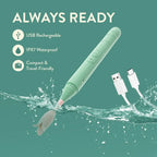 Blush Novelties® Sage Oscillating Wand Vibrator – Precision Tip & 3 Attachments