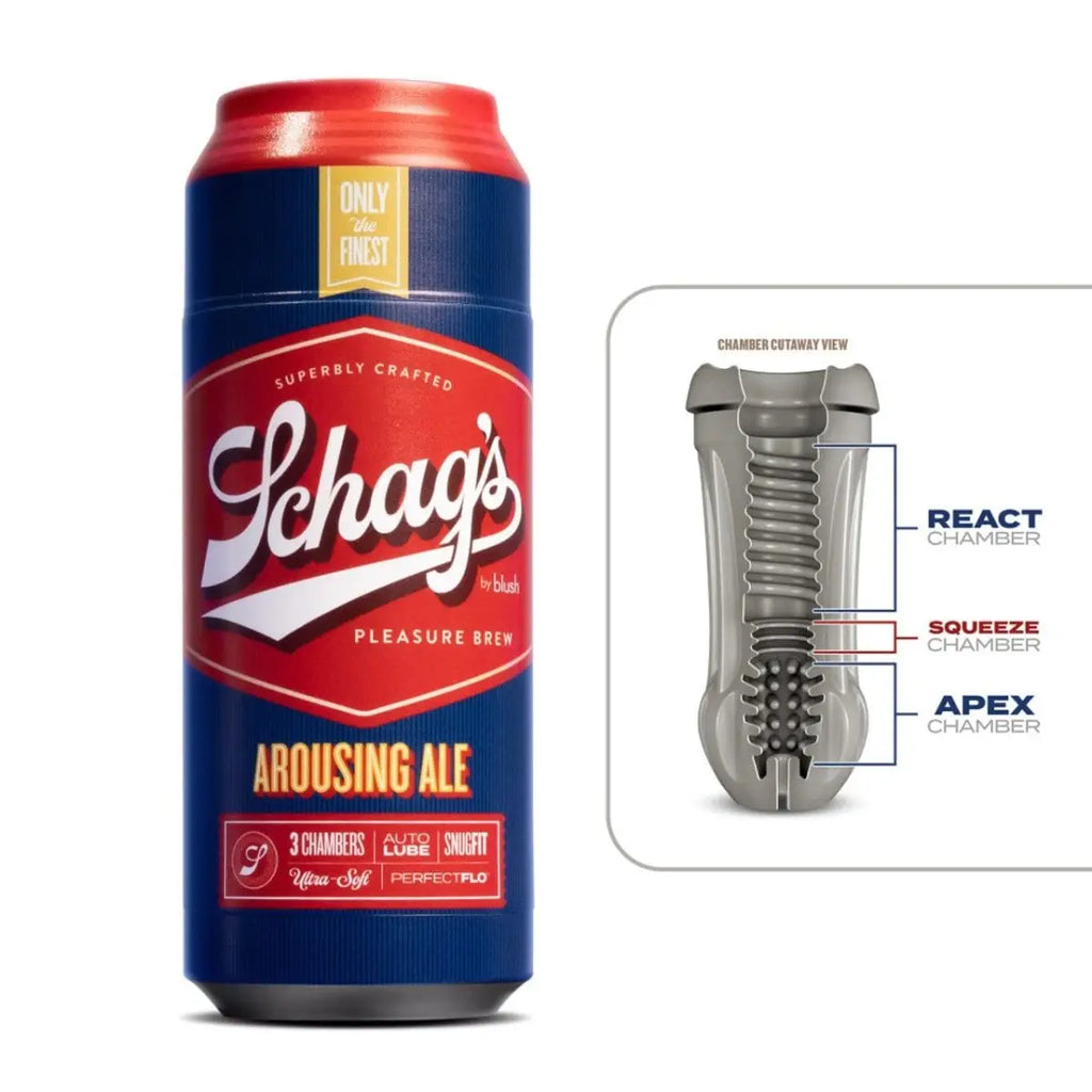 Schag's Arousing Ale Reusable Stroker - Rolik®