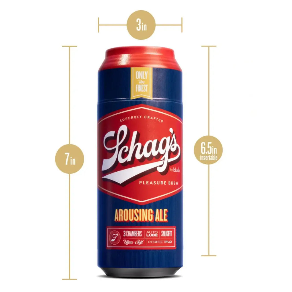 Schag's Arousing Ale Reusable Stroker - Rolik®