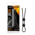 Stay Hard Silicone Double Loop Adjustable C-Ring