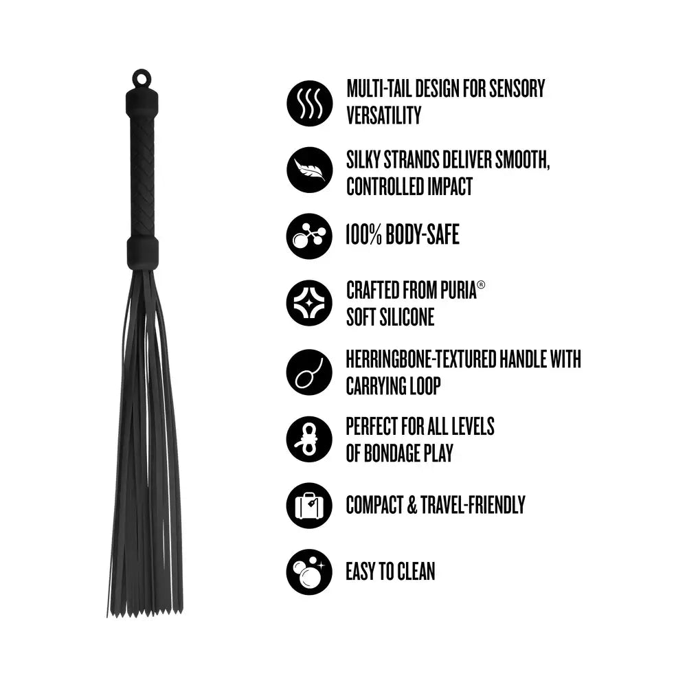 Blush Novelties® Temptasia Ardor Silicone Flogger