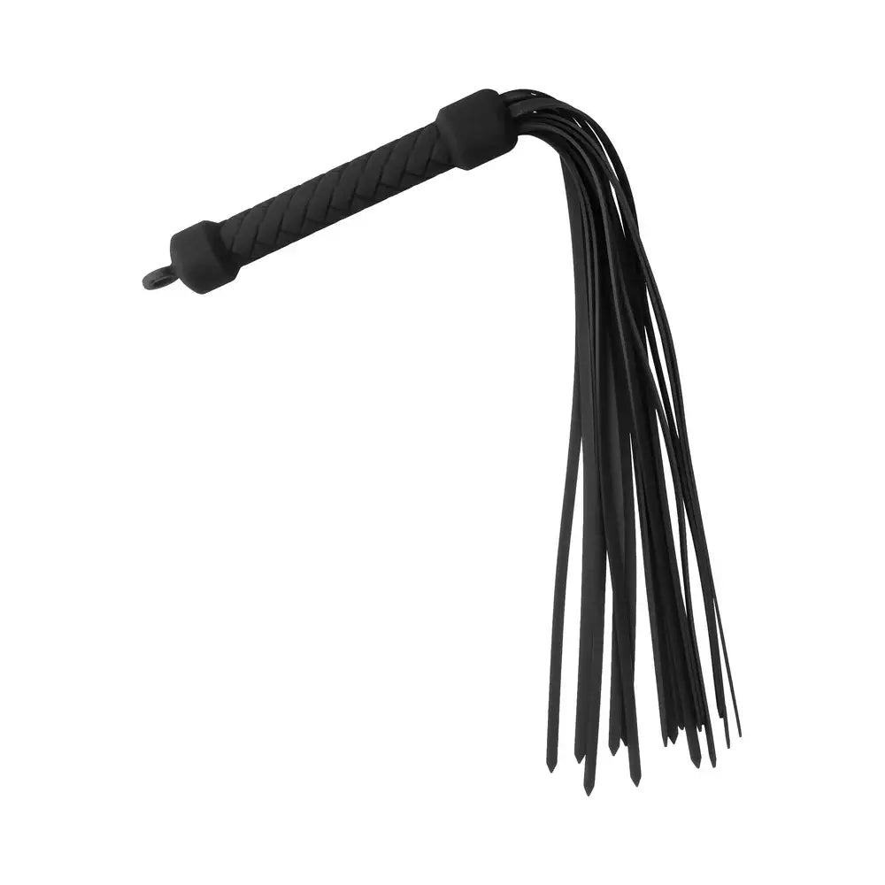 Blush Novelties® Temptasia Ardor Silicone Flogger by Black
