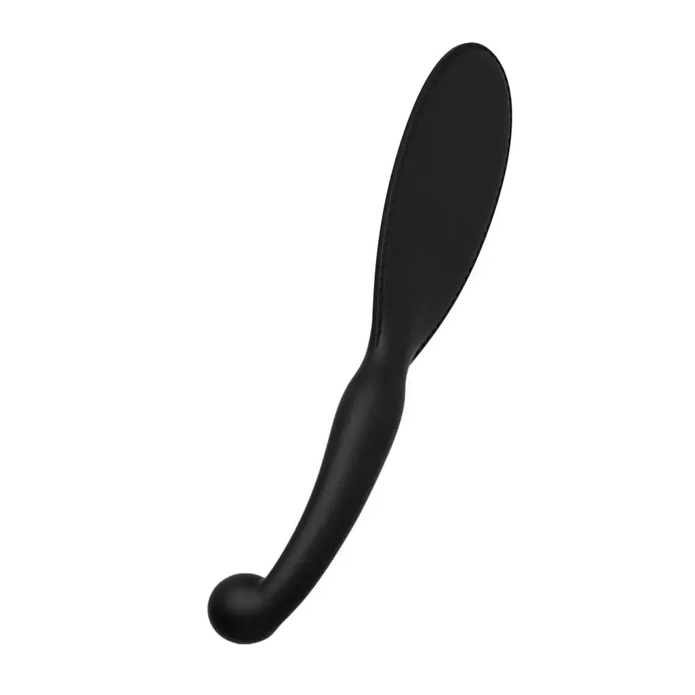 Blush Novelties® Temptasia Governess Dual-Function Silicone Paddle & Dildo Black