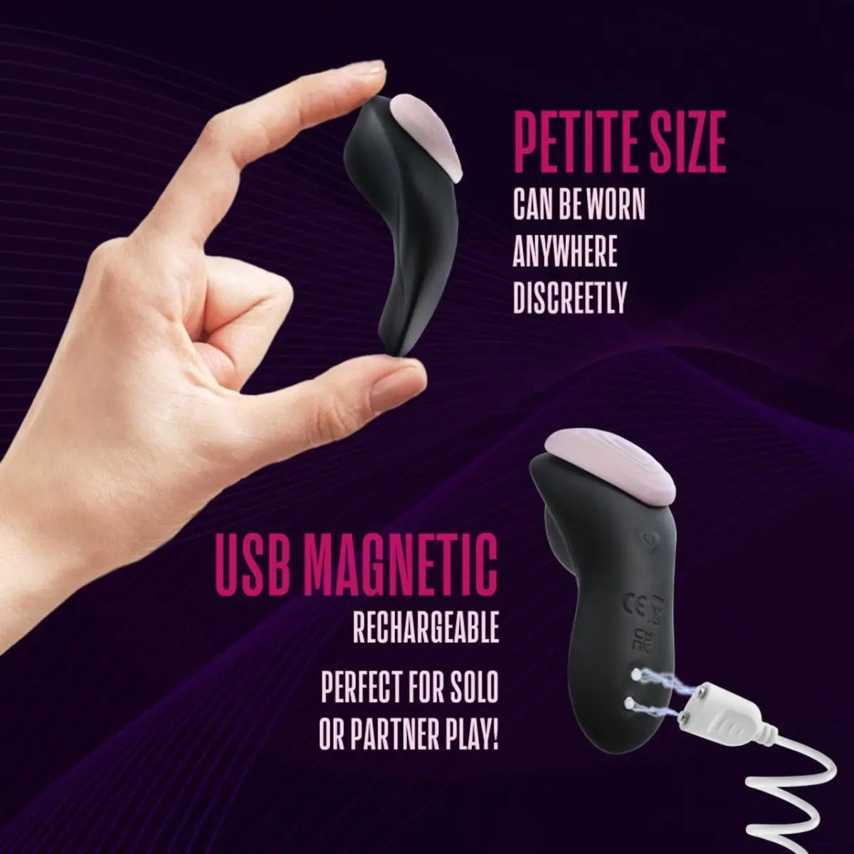 Temptasia Heartbeat Panty Vibrator With Remote - Rolik®
