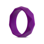 Blush Novelties® Wellness Geo C-Ring - Premium Silicone Comfort Ring Purple