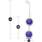 Blush Novelties® Wellness Kegel Training Kit - 6-Piece Weighted Pelvic Floor Exercise Set Purple