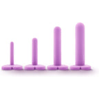 Blush Novelties® Wellness Silicone Dilator Set - 4-Piece Vaginal Kit Purple
