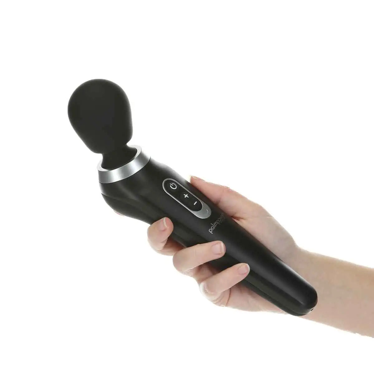BMS PalmPower Extreme Rechargeable Wand Vibrator - Curved Handle & Flexible Head