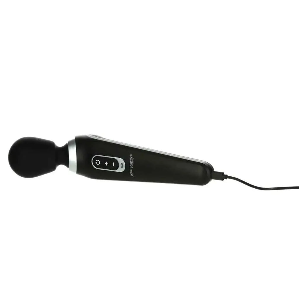 BMS PalmPower Extreme Rechargeable Wand Vibrator - Curved Handle & Flexible Head