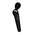 BMS PalmPower Extreme Rechargeable Wand Vibrator - Curved Handle & Flexible Head Black