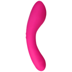BMS Swan Wand Rechargeable Vibrator - Dual Motors with 7 Functions Each Hot Pink