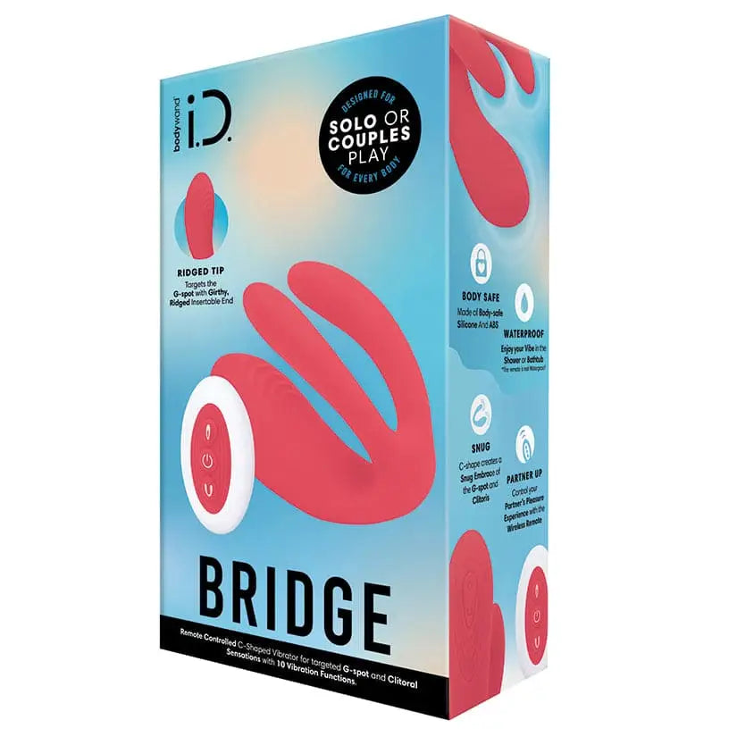 Bodywand™ I.D. Bridge Remote C - Shaped Vibrator - Rolik®
