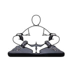 Me You Us Bondage Board with Restraints | Padded BDSM Black