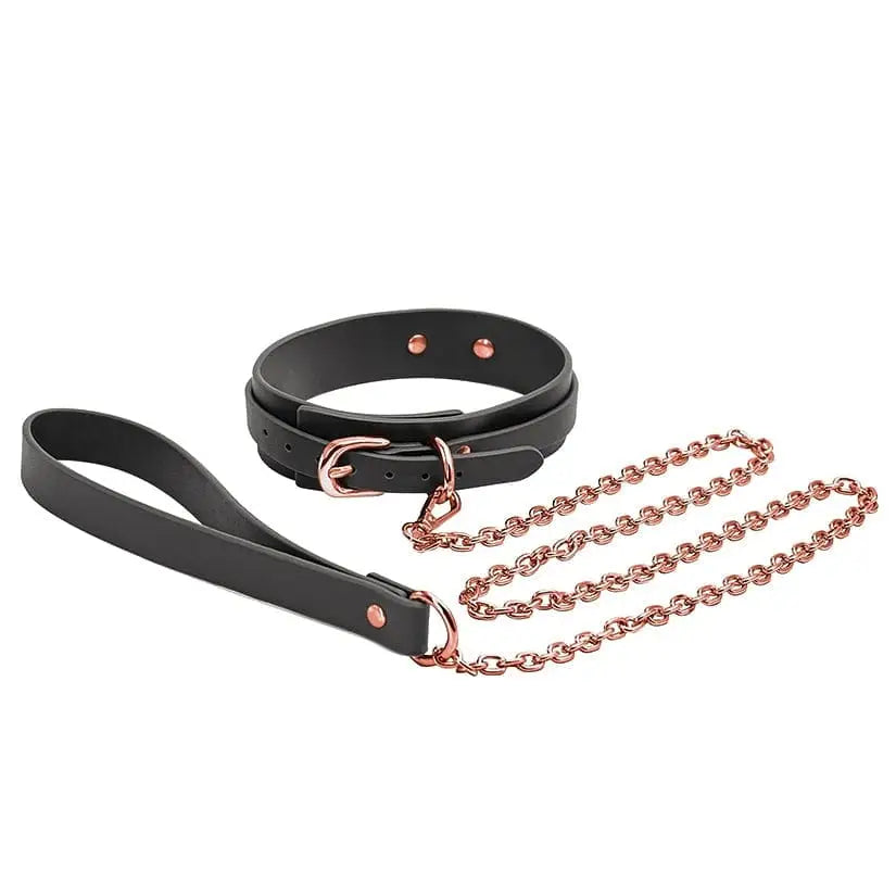 Bondage Couture Vinyl Collar and Leash - Rolik®