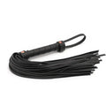 Bondage Couture Vinyl Flogger - Black