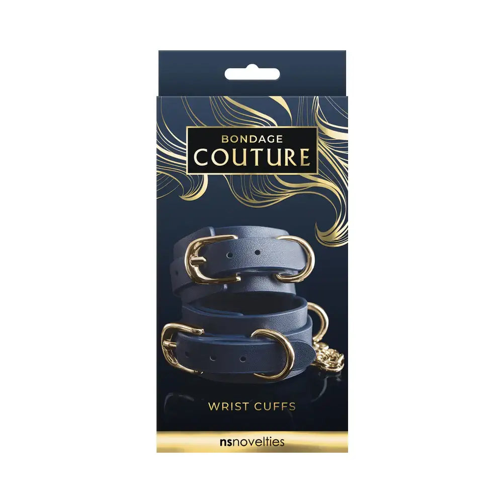 Bondage Couture Vinyl Wrist Cuffs - Restraints