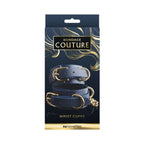 Bondage Couture Vinyl Wrist Cuffs - Restraints