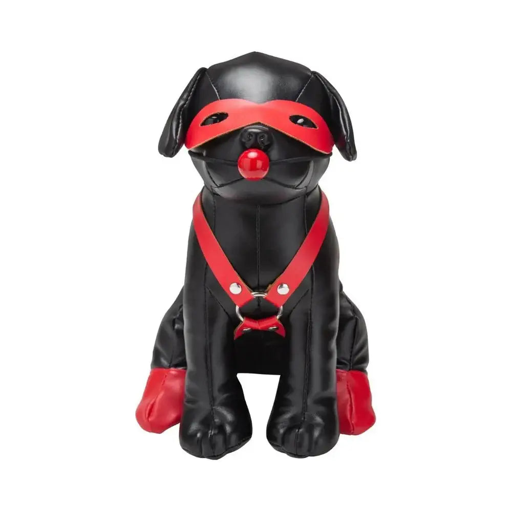 Bondage Puppies Booted Up Bandit Leather Stuffed Animal - Rolik®