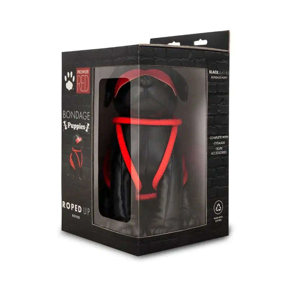 Bondage Puppies Roped Up Rover Leather Stuffed Animal - Rolik®